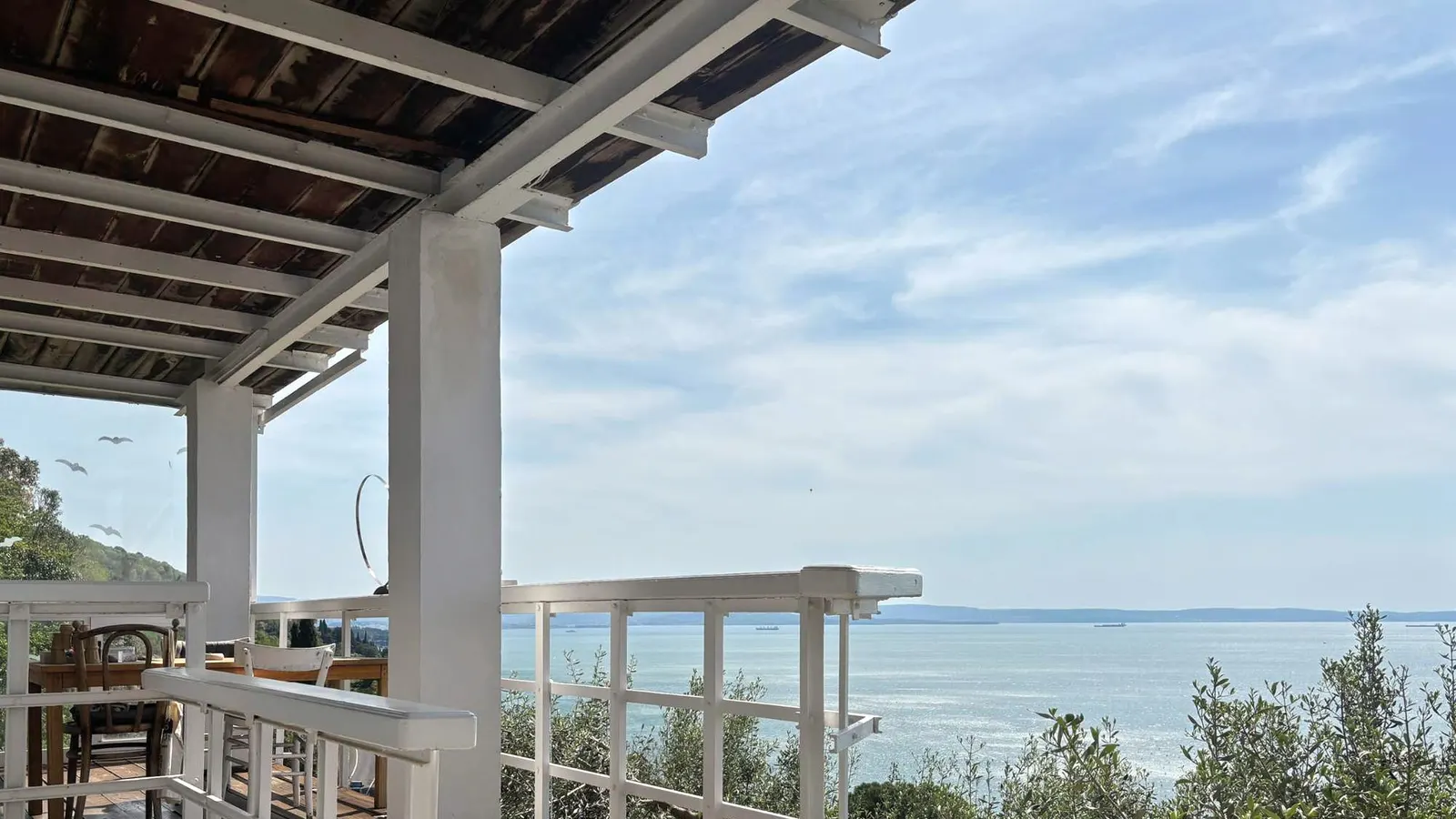 La veranda verso il golfo