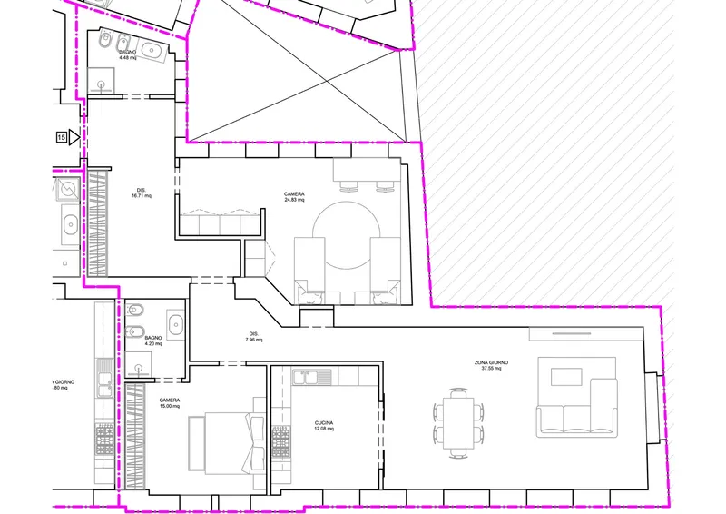 Palazzo Dreher — Ente 15 · 152 m² · 4° piano