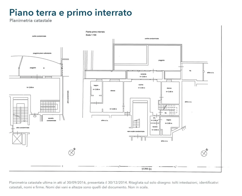 Panorama Giustinelli: bilivello con giardinetto pensile. SPA, gym e piscina condominiale.