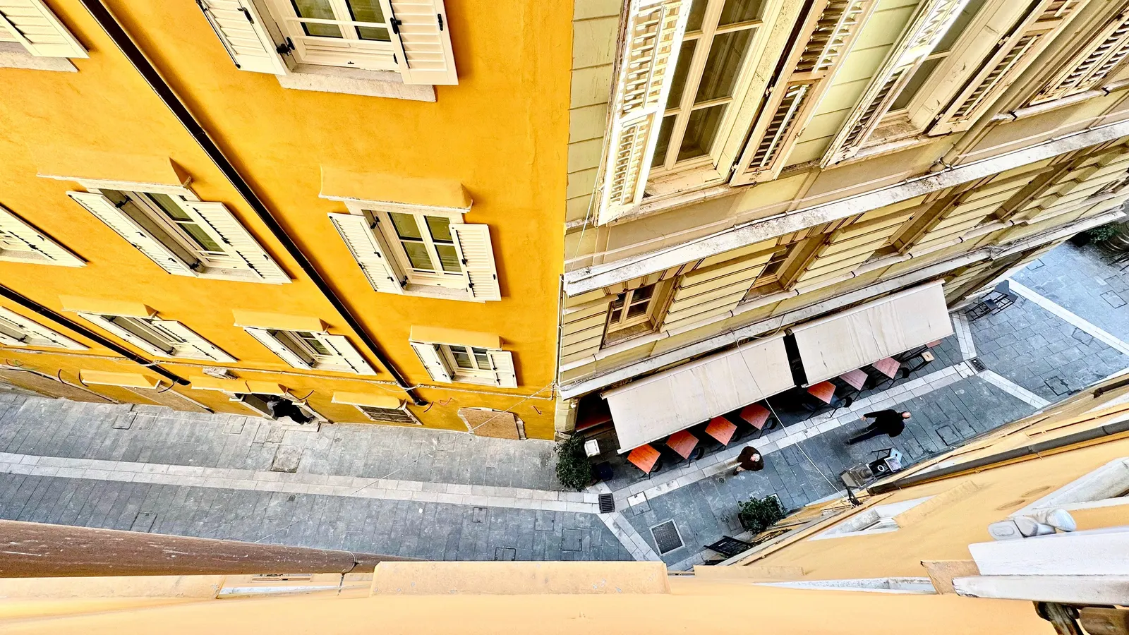 Via delle Beccherie, dall'alto