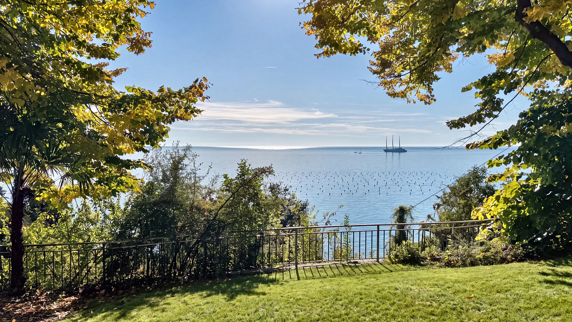 Neubau-Wohnung am Meer mit Gartenmeerblick