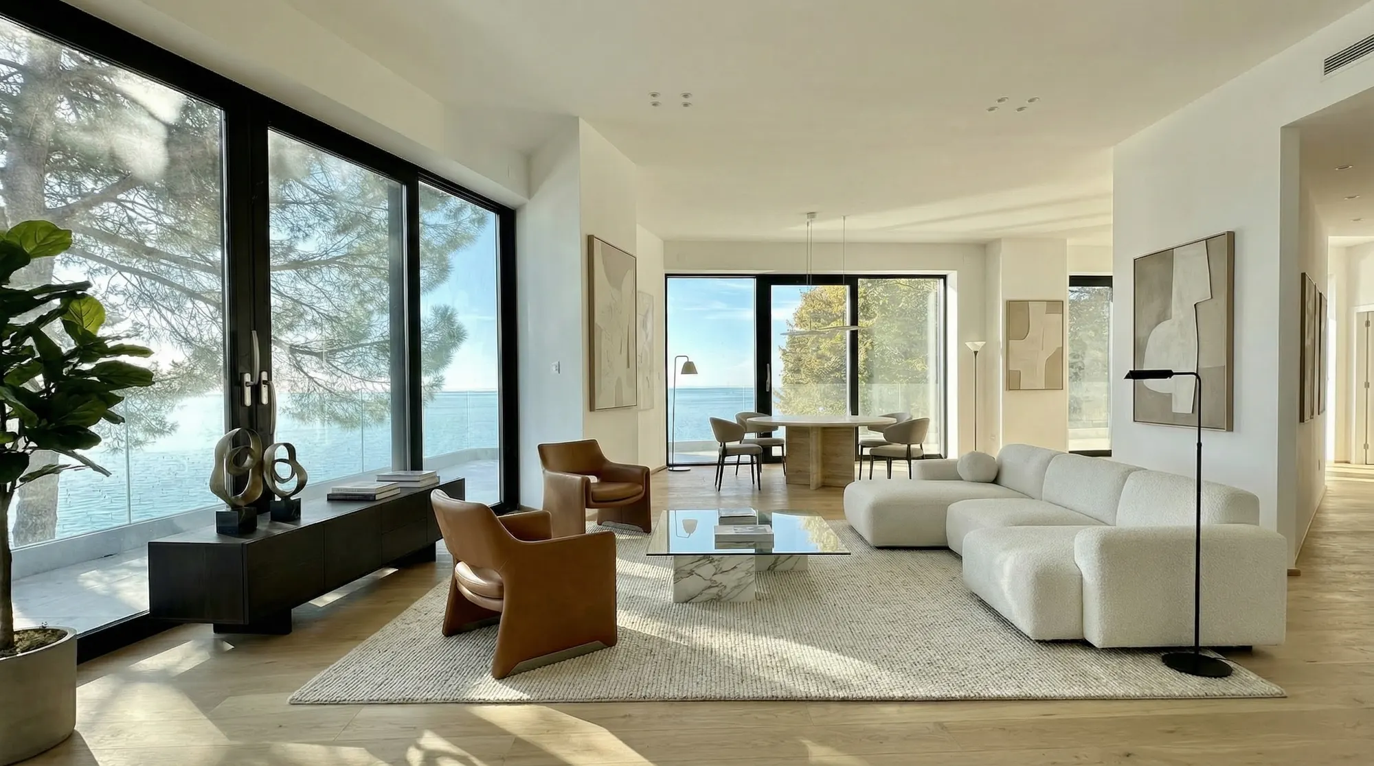 Penthouse Tenda Rossa - Costiera/Grignano