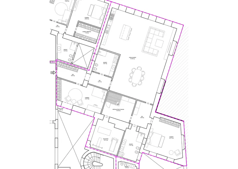 Palazzo Dreher — Ente 14 · 267 m² · 4° piano