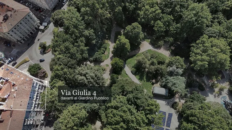 Renovated Two-Room Flat Overlooking the Public Gardens