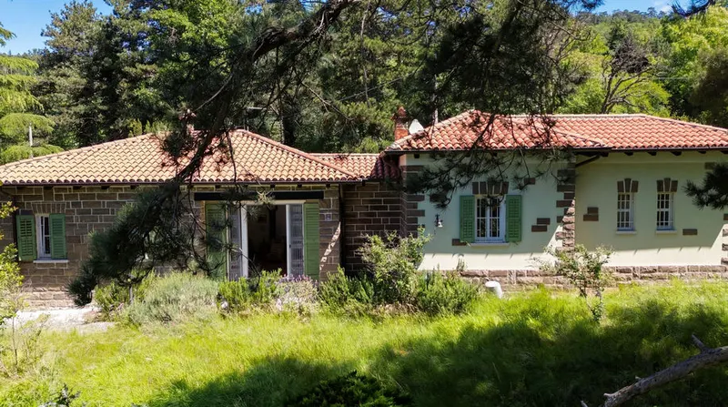 Small villa (multi-unit) with large park, sea view. Upper Via degli Olmi.