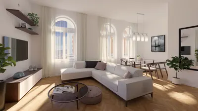 Palazzo Haggi — Apt. 4 · 113 sqm · floor 2 · San Vito, Trieste