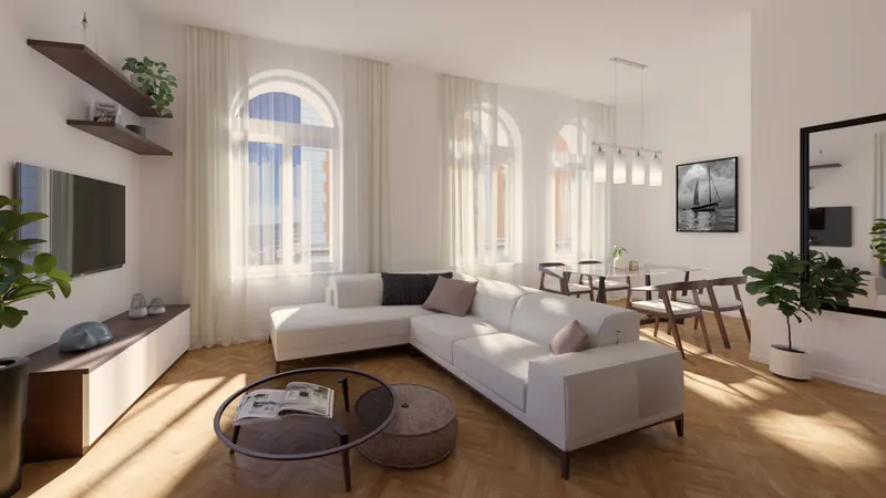 Palazzo Haggi — App. 8 · 120 m² · 4° piano · San Vito, Trieste