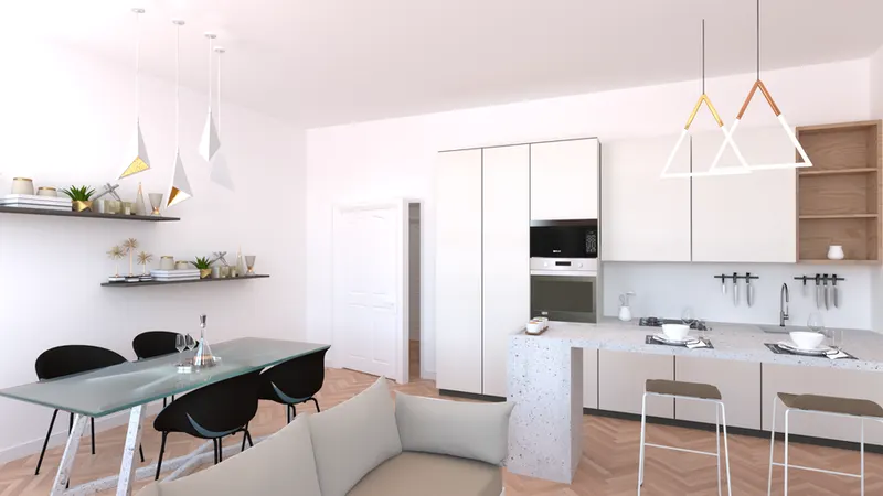 Palazzo Haggi — Whg. 3 · 101 m² · 1. Stock · San Vito, Triest