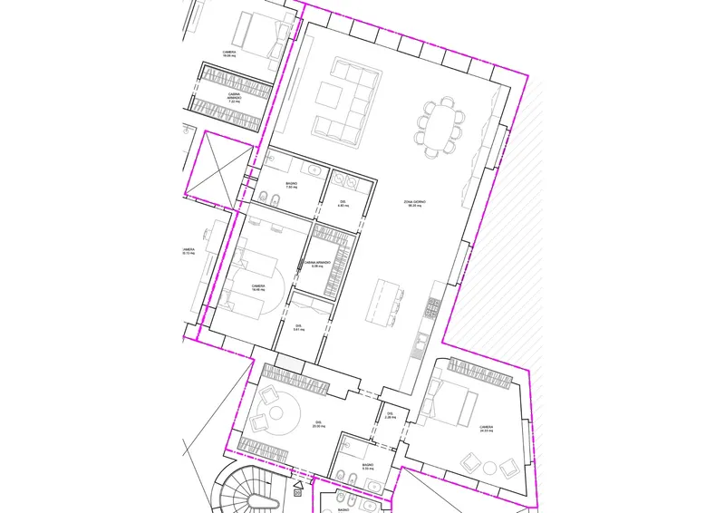 Palazzo Dreher — Ente 20 · 239 m² · 5° piano
