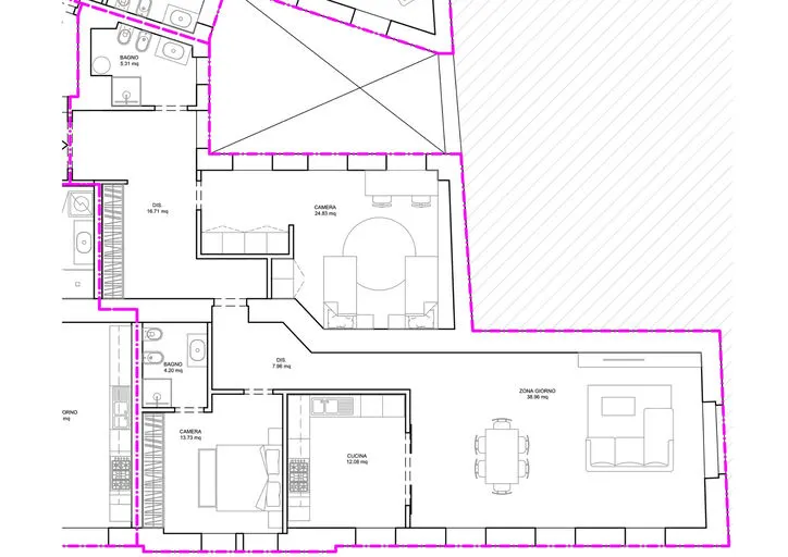 Palazzo Dreher — Ente 21 · 292 m² · 5°-6° piano