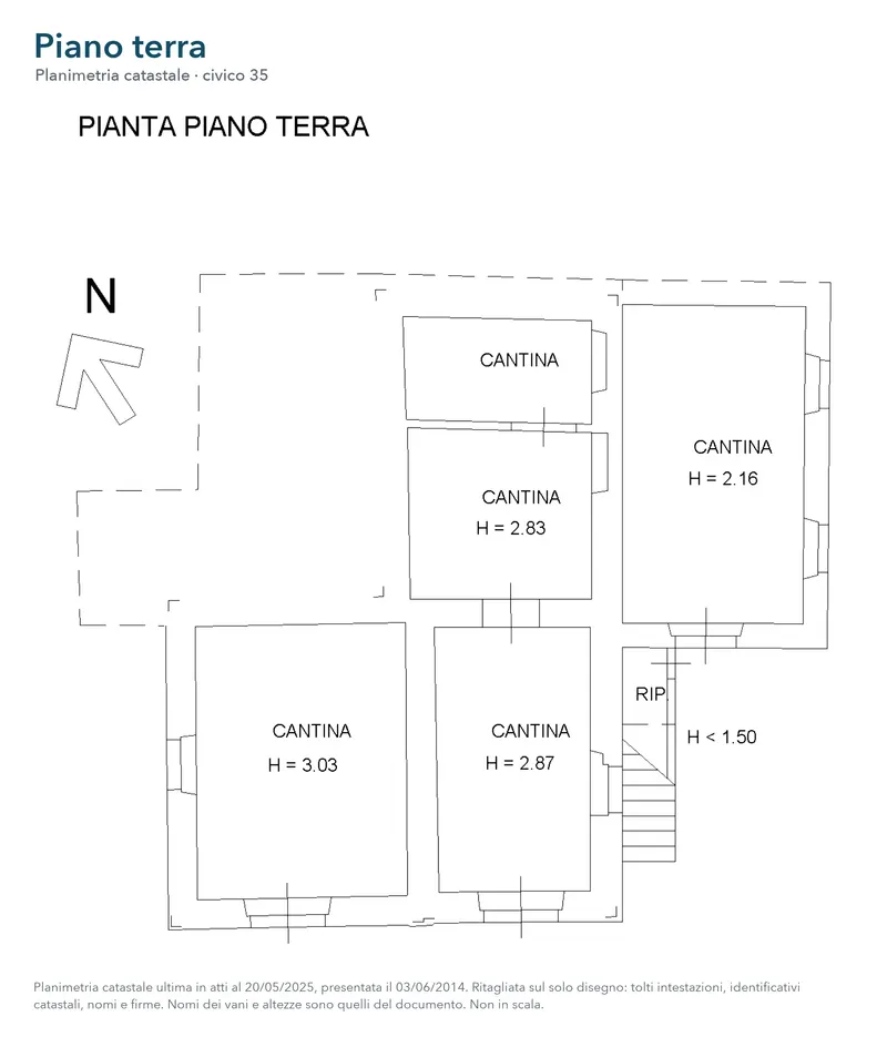 Villino (pluri unità) con parco gigante, vista mare. Via degli Olmi alta.