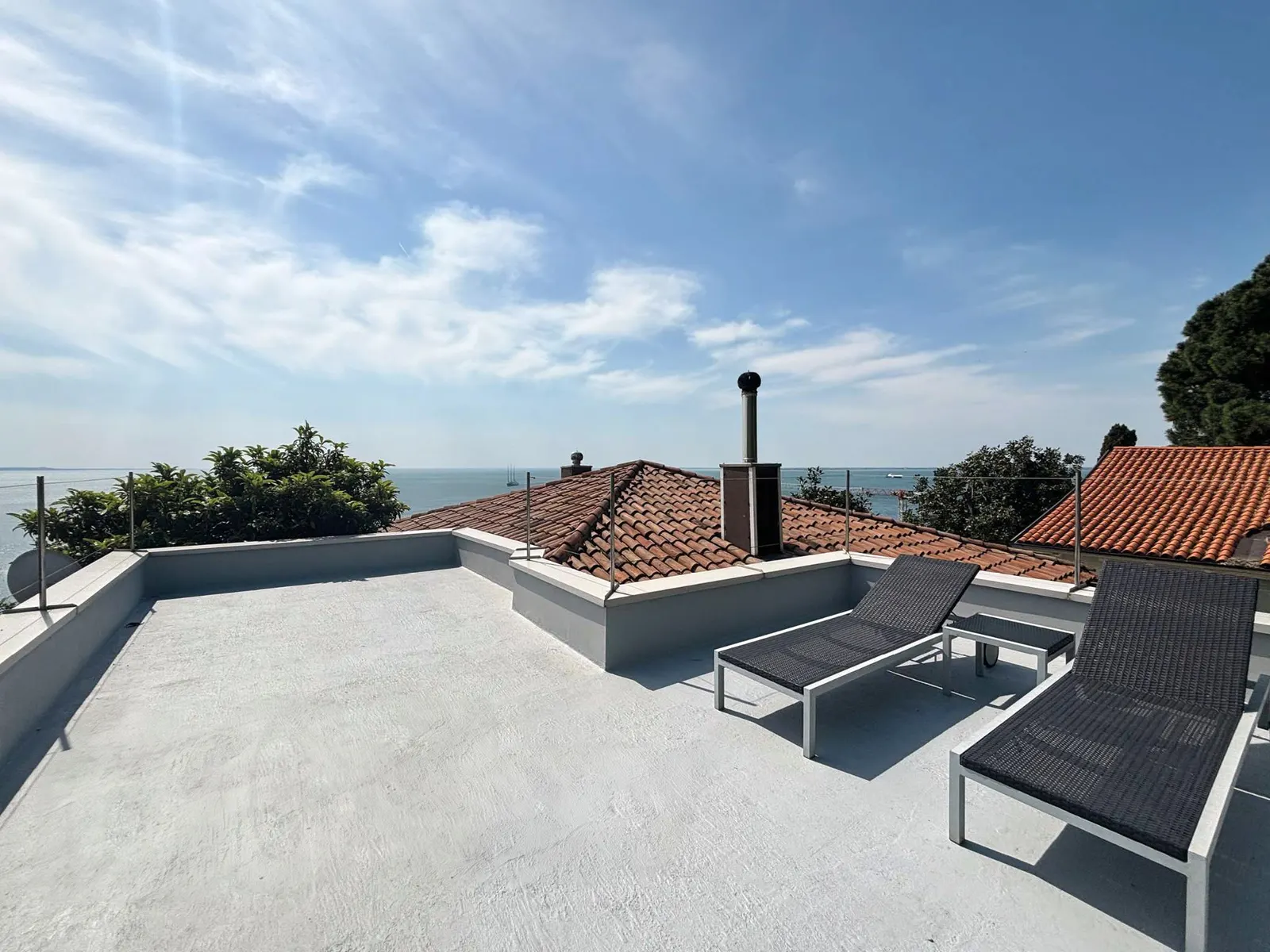 La terrazza sul tetto